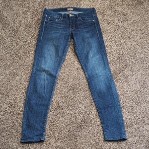 MOTHER Women Jeans Skinny - Dark Blue Denim